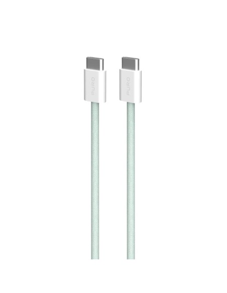 PURO PUCCCFABK415MTGRN CAVO IN TESSUTO USB-C/USB-C 1,5M 60W VERDE