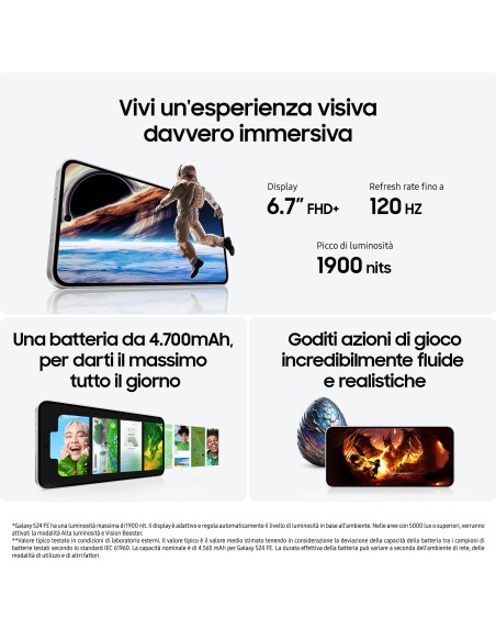 SAMSUNG SM-S721BZYD S24FE YELLOW 5G 8/128GB