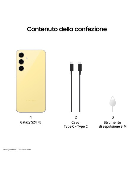 SAMSUNG SM-S721BZYD S24FE YELLOW 5G 8/128GB