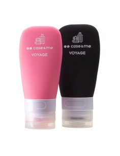 SBS CMVOYSILBOTSET260 SET DI BOTTIGLIETTE IN SILICONE DA VIAGGIO