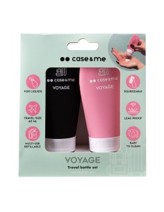 SBS CMVOYSILBOTSET260 SET DI BOTTIGLIETTE IN SILICONE DA VIAGGIO 2