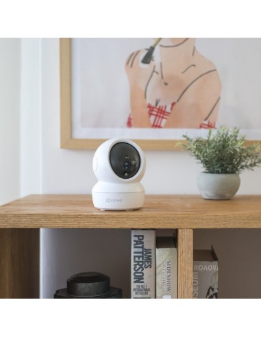 EZVIZ H6C 4MP VIDEOCAMERA WIFI 2K MOTORIZZATA DA INTERNO 360 VIS.NOTT.