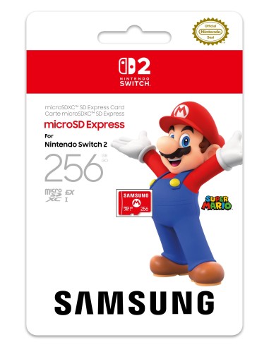 NINTENDO SWITCH 2 MICRO SD EXPRESS SAMSUNG 256GB