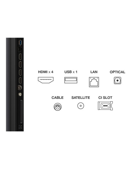 TCL 65C69K TVC 65" MINILED 4K 144HZ GOOGLE SAT/AUDIO ONKYO