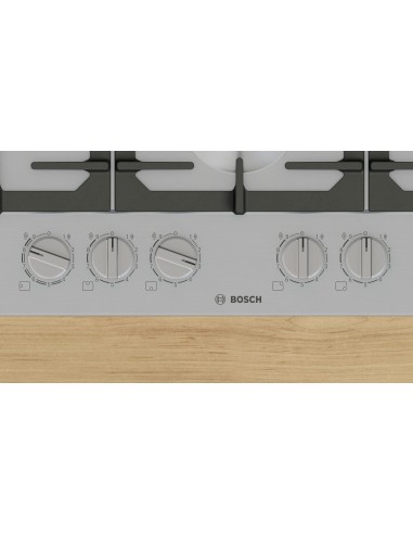 BOSCH PCS7A5I90 PIANO COTTURA 75CM 5F INOX WOK LATERALE FLAME SELECT