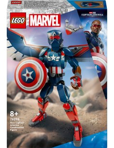 LEGO SUPER HEROES MARVEL NUOVO PERSONAGGIO COSTRUIBILE DI CAPTAIN AMER