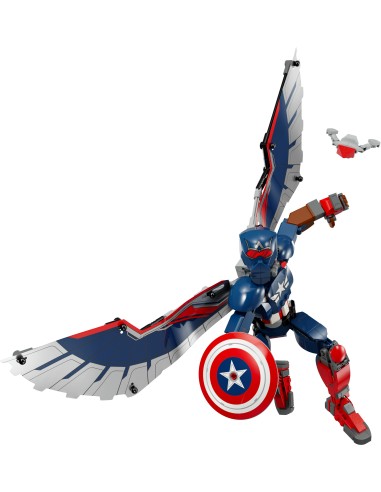 LEGO SUPER HEROES MARVEL NUOVO PERSONAGGIO COSTRUIBILE DI CAPTAIN AMER