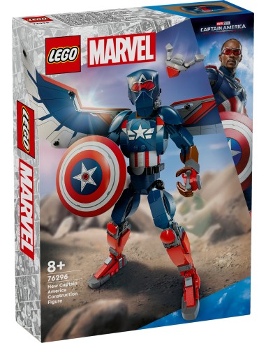LEGO SUPER HEROES MARVEL NUOVO PERSONAGGIO COSTRUIBILE DI CAPTAIN AMER