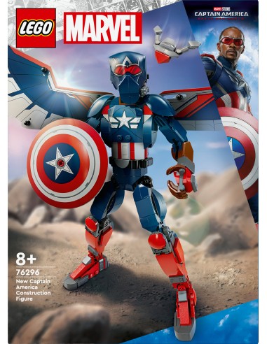 LEGO SUPER HEROES MARVEL NUOVO PERSONAGGIO COSTRUIBILE DI CAPTAIN AMER