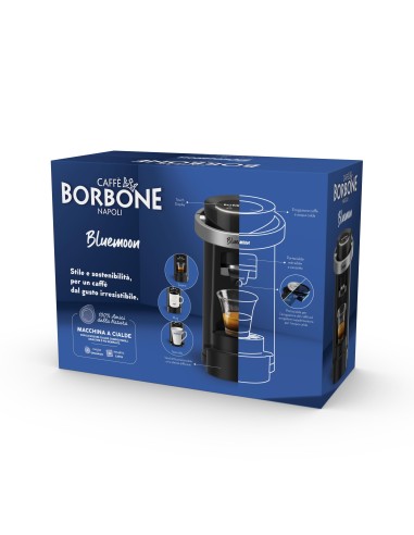 BORBONE MACCHINA CAFFE' BLUEMOON   PORZIONATO CHIUSO