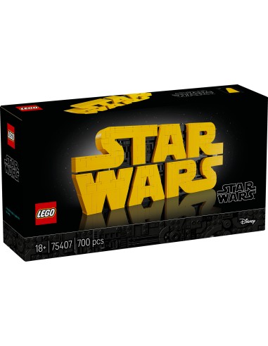 LEGO STAR WARS LOGO IN MATTONCINI