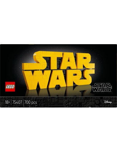 LEGO STAR WARS LOGO IN MATTONCINI