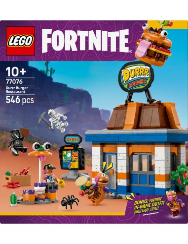 LEGO FORTNITE RISTORANTE DI DURRR BURGER