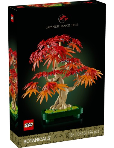 LEGO BOTANICALS BONSAI DI ACERO ROSSO GIAPPONESE