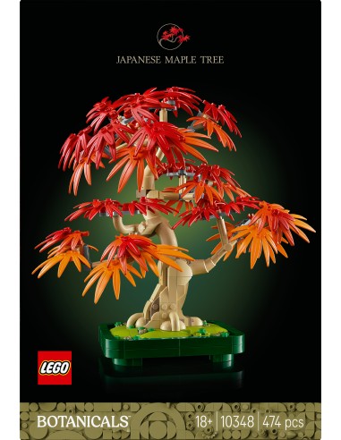 LEGO BOTANICALS BONSAI DI ACERO ROSSO GIAPPONESE