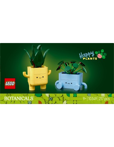 LEGO BOTANICALS PIANTINE FELICI
