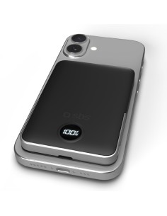 SBS TEBB5000MAGSTAND POWERBANK MAGSAFE STAND PD USB-C 20W 5000MAH NERO 2