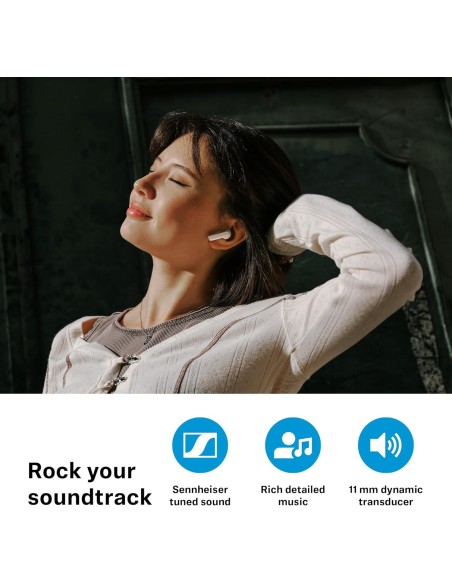 SENNHEISER ACCENTUM OPEN NERO AURICOLARI TWS BLUETOOTH OPEN-EAR