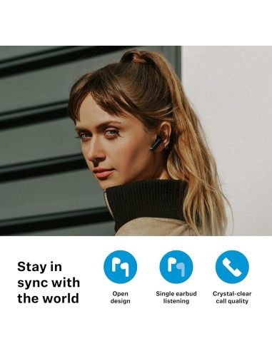 SENNHEISER ACCENTUM OPEN NERO AURICOLARI TWS BLUETOOTH OPEN-EAR