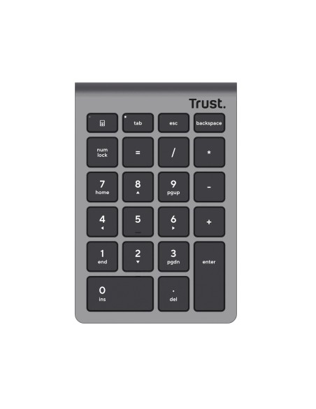 TRUST 25709 XALAS WIRELESS TASTIERINO NUMERICO SILVER