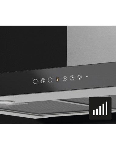 GLEM GAS GHN680IXA CAPPA A 60CM INOX PER PIANO INDUZIONE 1MOTORE 3VEL.