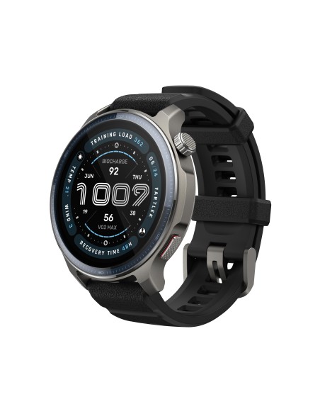 AMAZFIT BALANCE 2 BLACK - 2 CINTURINI (SILICON BLACK/SPORT RED)