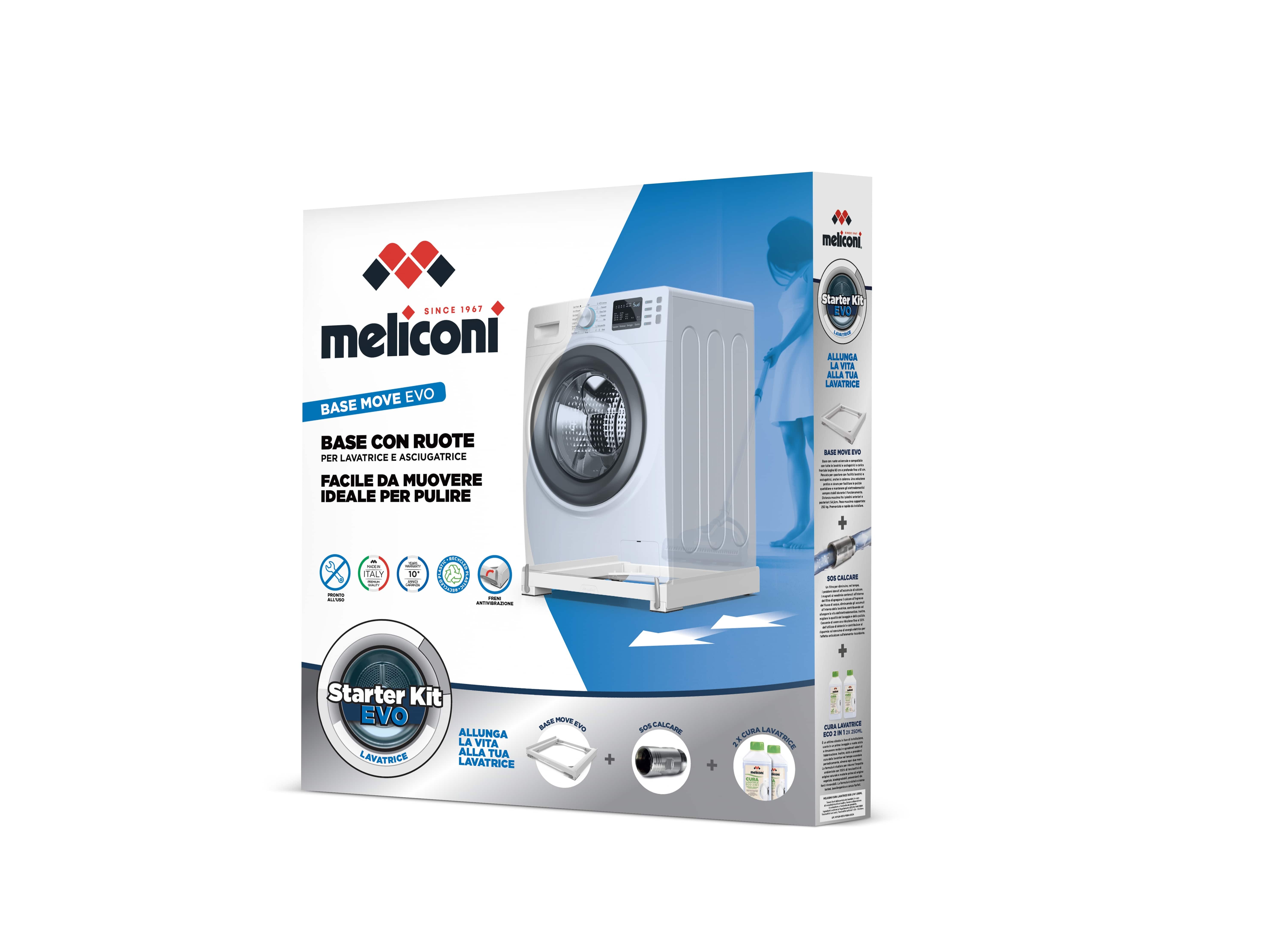 BASE PER LAVATRICE MELICONI STARTER KIT LAVATRICE EVO - Foto 3