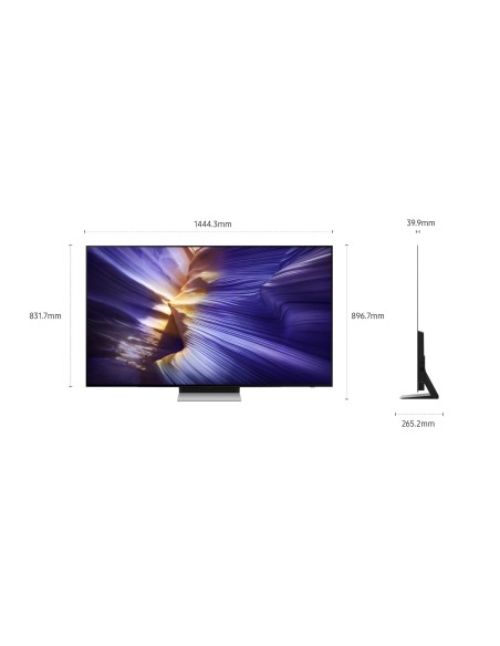 SAMSUNG QE65S90FATXZT TVC 65" OLED 4K SMART NEURAL QUANTUM TVSAT