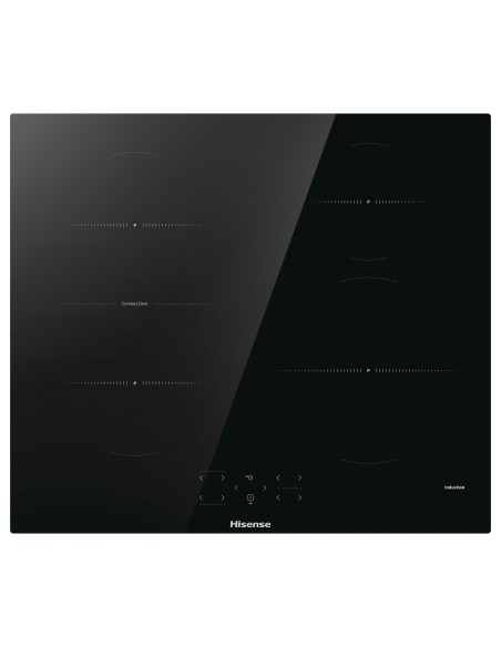 HISENSE HI621FM PIANO COTTURA INDU ZIONE 60CM 4F NERO TIMER BRIDGE