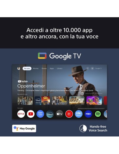 SONY K43S39PB TVC 43" 4K GOOGLE TV SAT