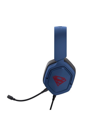 TRUST 25739 GXT 492SM CARUS SUPERMAN CUFFIA GAMING JACK 3,5" PC/CONSOL