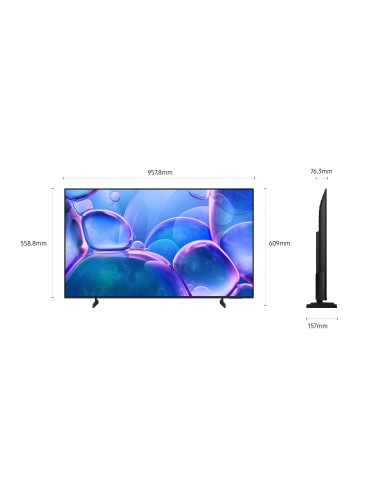 SAMSUNG UE43U7000FUXZT TVC 43" 4K  SMART TVSAT