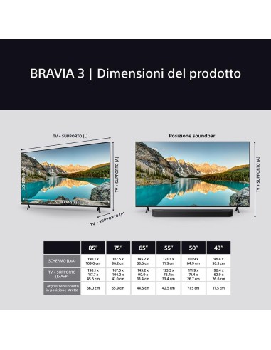 SONY K65S39B TVC 65" 4K GOOGLE TV  SAT