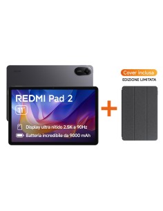 XIAOMI TABLET REDMI PAD 2 11" 8/256GB 2,5K GRAPHITE GRAY + COVER