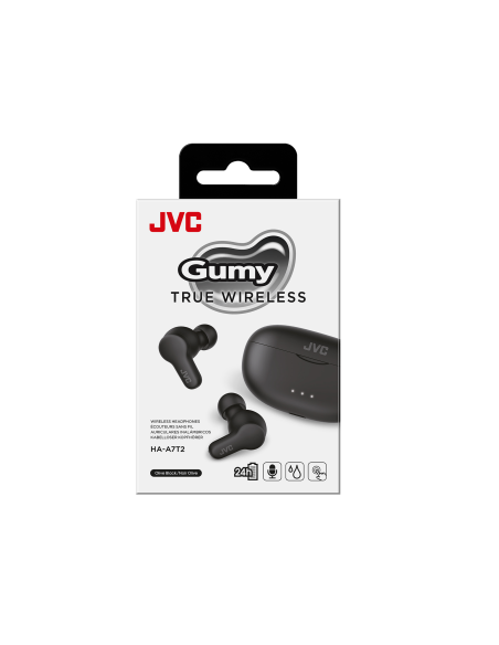 JVC HA-A7T2 NERO AURICOLARI TWS BT 5.1 IPX4 AUTONOMIA 23 ORE