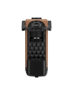 DDS DARKSIDE MACCHINA CAFFE' CIALDE 650W 1,3LT 15BAR NERO/BRONZE