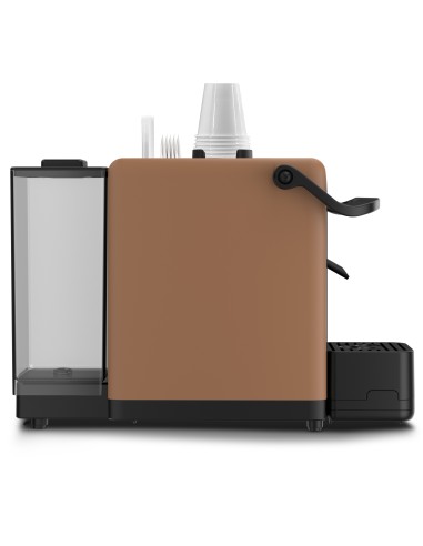 DDS DARKSIDE MACCHINA CAFFE' CIALDE 650W 1,3LT 15BAR NERO/BRONZE