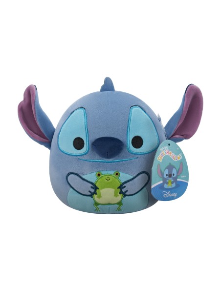 SQUISHMALLOWS DISNEY STITCH 25 CM  STITCH CON RANA