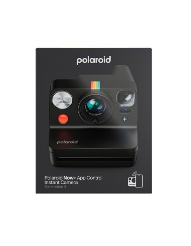 POLAROID NOW+ 3 NERO FOTOCAMERA ISTANTANEA CON AUTOFOCUS BLUETOOTH