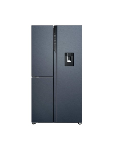 HAIER HSPR79F18EWMB FRIGO SBS E 573LT NF BRUSHED BLACK DISP. H177 L90