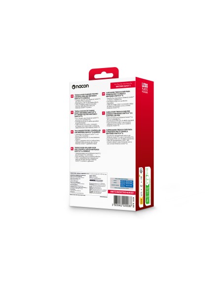 NACON RICARICA PER SWITCH 2 E 2 CONTROLLER PRO