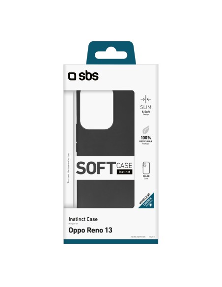 SBS TEINSTOPR13K OPPO RENO 13 COVER INSTINCT NERO