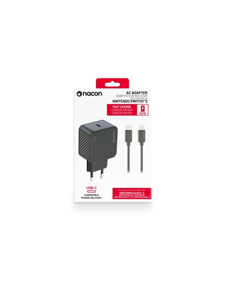 NACON ADATTATORE AC AUTO SWITCH 2 E TUTTE 65W