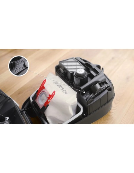 BOSCH BGB41BA1 ASPIR. C/SACCO 600W NERO