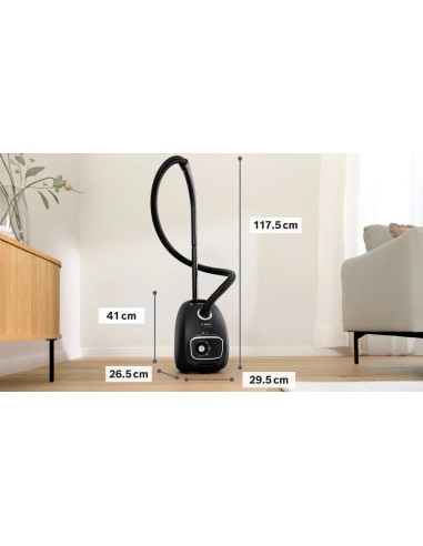 BOSCH BGB41BA1 ASPIR. C/SACCO 600W NERO