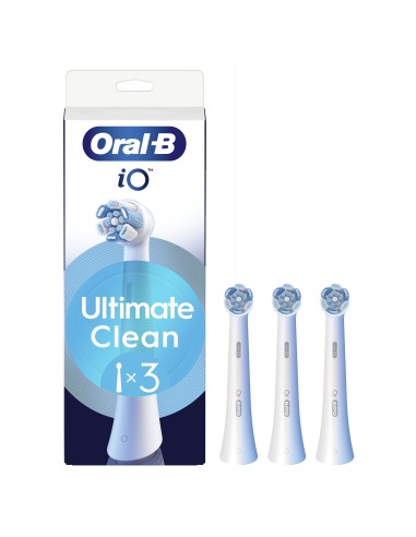 ORAL B ULTRA CLEAN WHITE POWER IO  RICAMBIO 3PZ