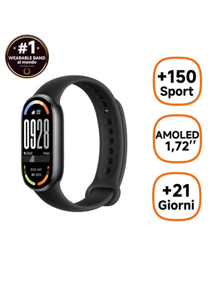 XIAOMI SMART BAND 10 MIDNIGHT BLACK