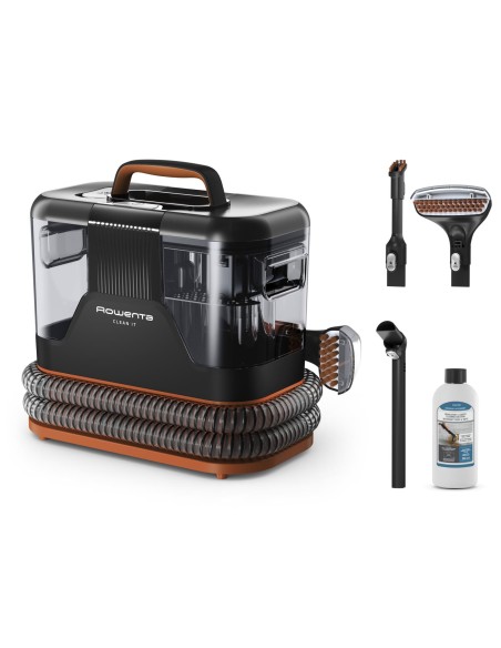 ROWENTA IN5011 PULITORE E SMACCHIA TORE PORTATILE ARANCIONE/NERO