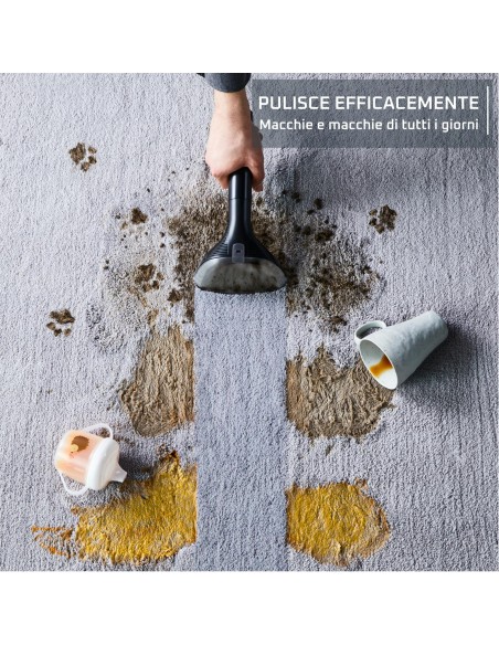 ROWENTA IN5011 PULITORE E SMACCHIA TORE PORTATILE ARANCIONE/NERO