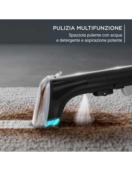 ROWENTA IN5011 PULITORE E SMACCHIA TORE PORTATILE ARANCIONE/NERO